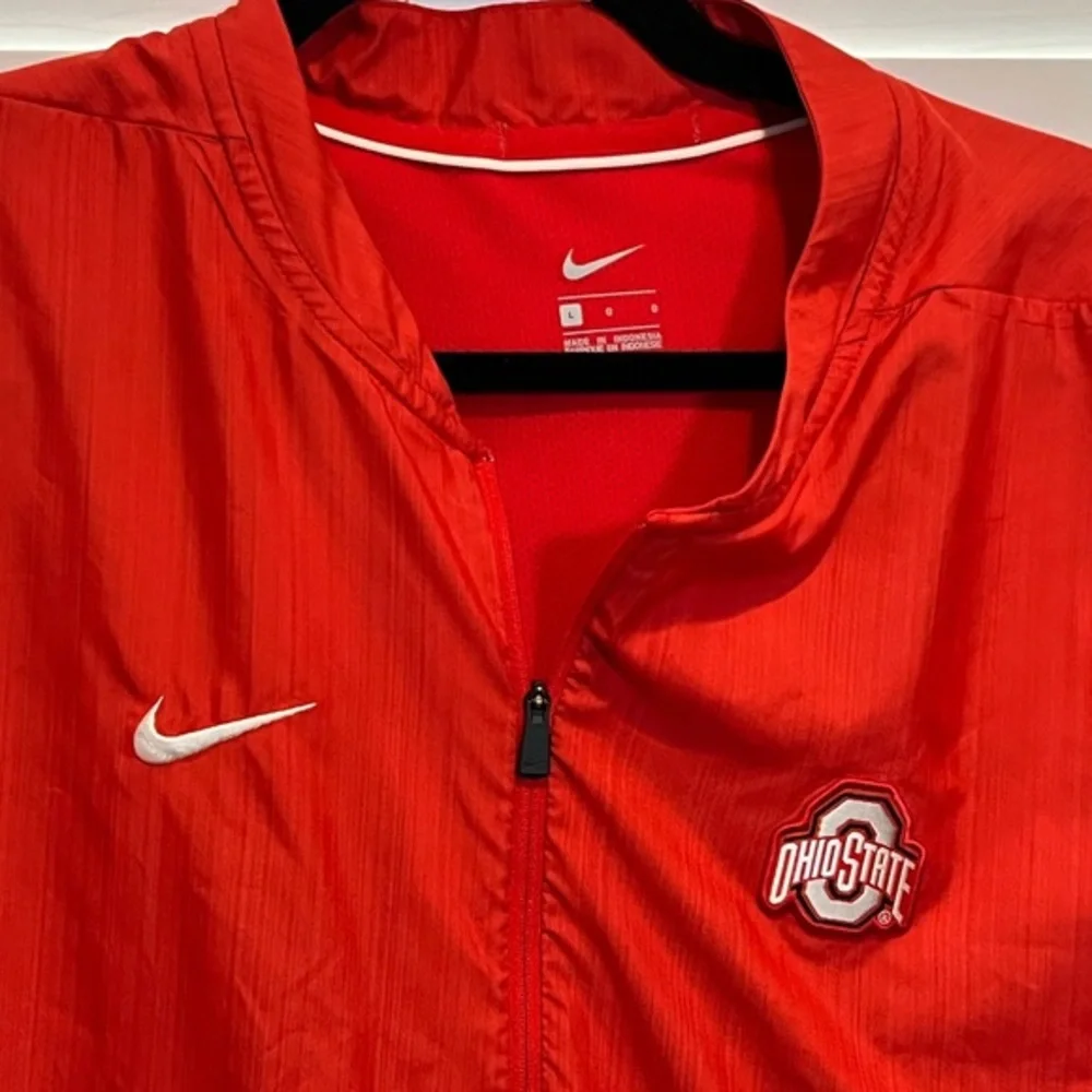 Nike 1/4 Zip Ohio State Buckeyes Jacket -‎ Size L
